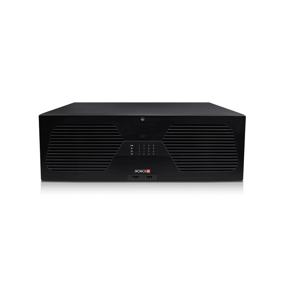 Provision ISR NVR16-128RFAN(3U) – 128-kanavainen NVR-tallennin (16MP)